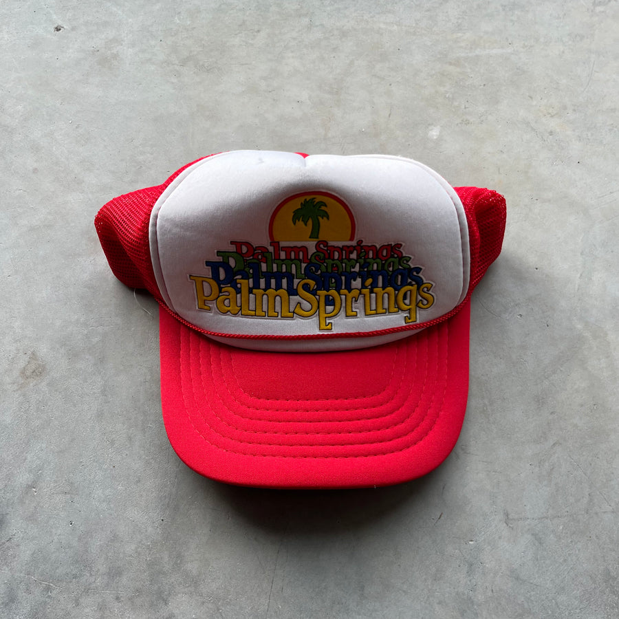 Vintage Palm Springs Trucker Hat