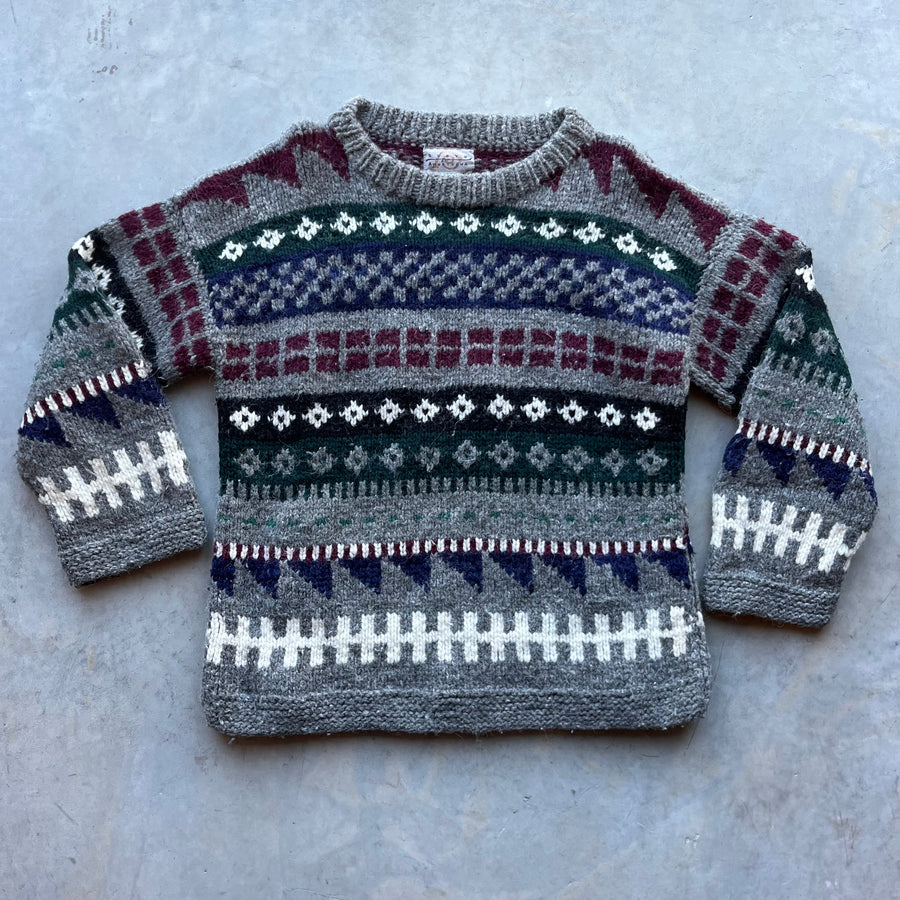 Vintage Huevo Americana Wool Sweater