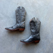 Vintage Rugged Country Cowboy Boots