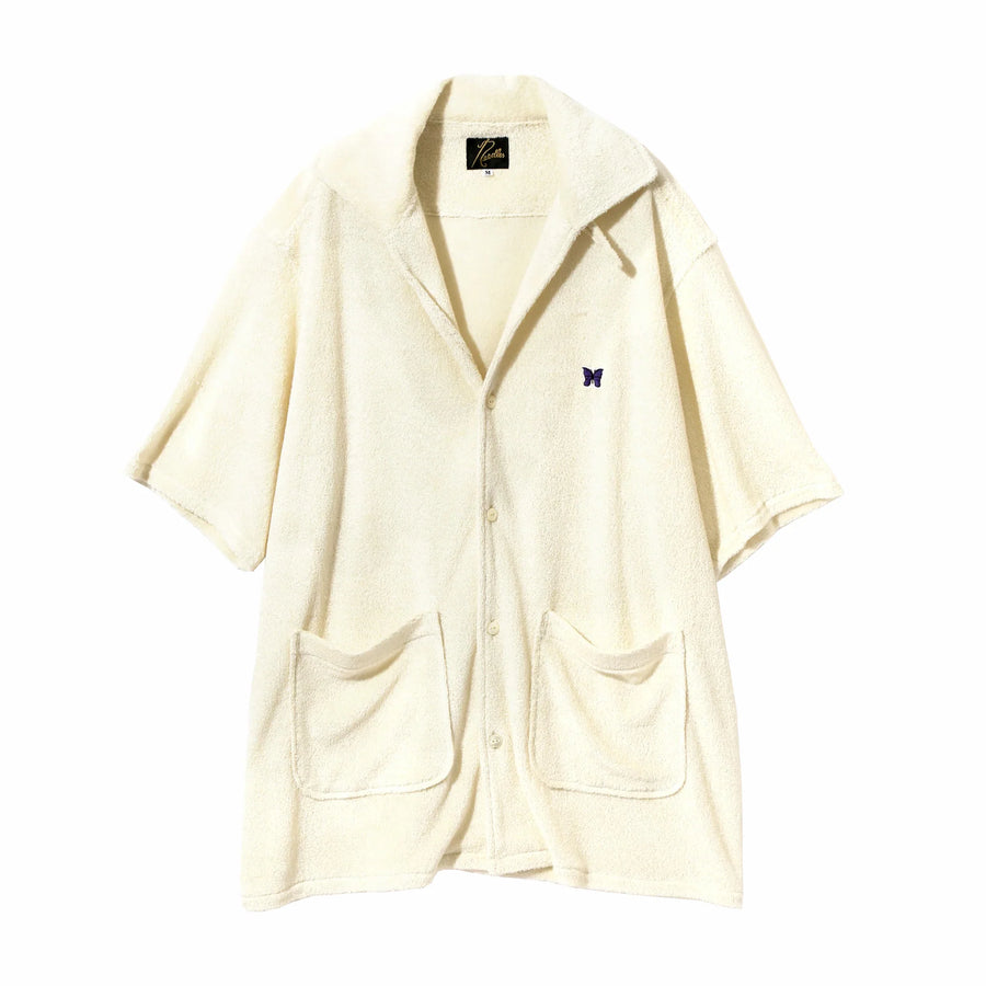 Needles Open Spread Collar Shirt