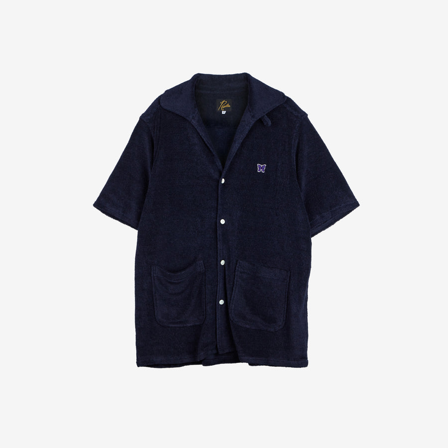 Needles Open Spread Collar Shirt