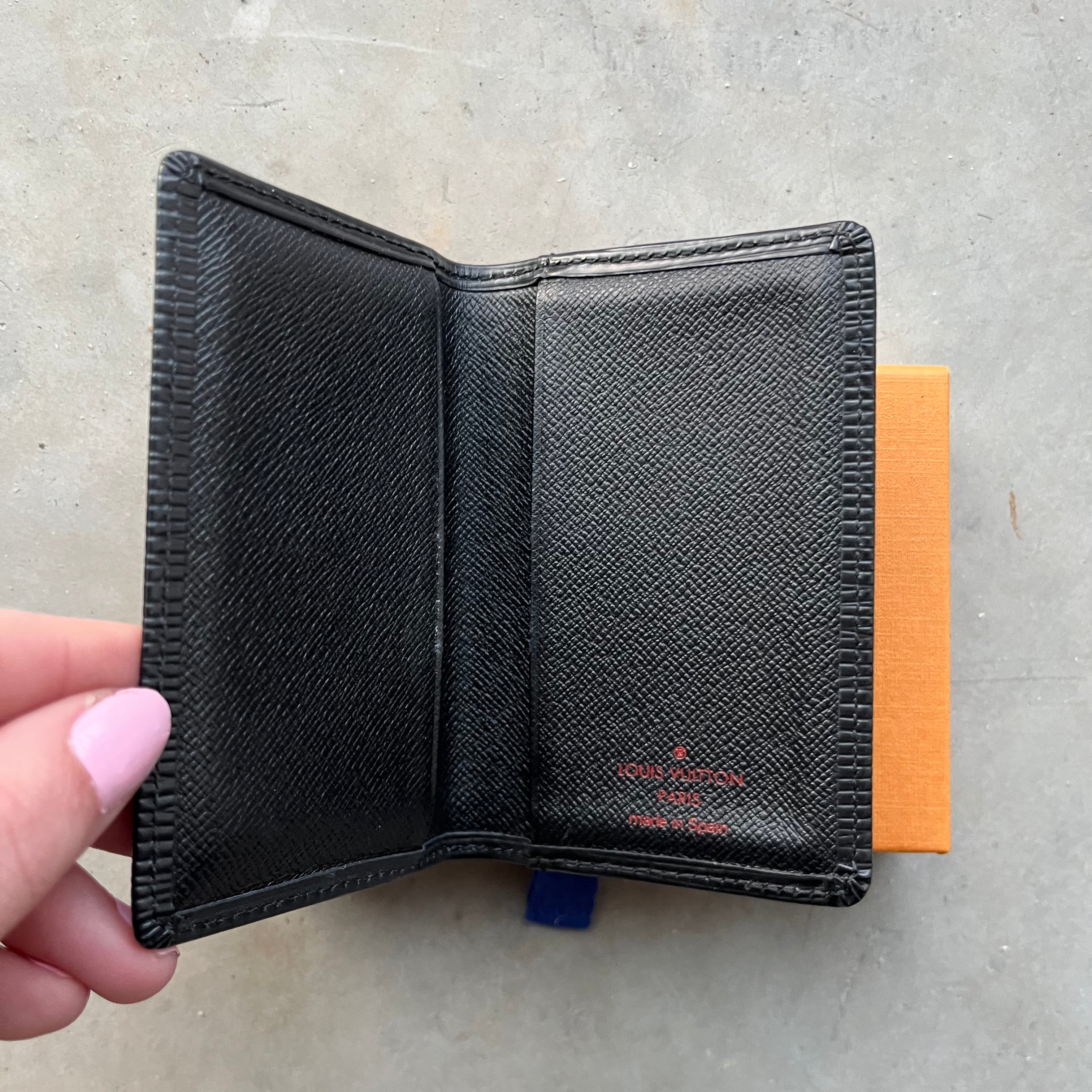 [Pre-Owned] Louis Vuitton Ribbed Cardholder Wallet