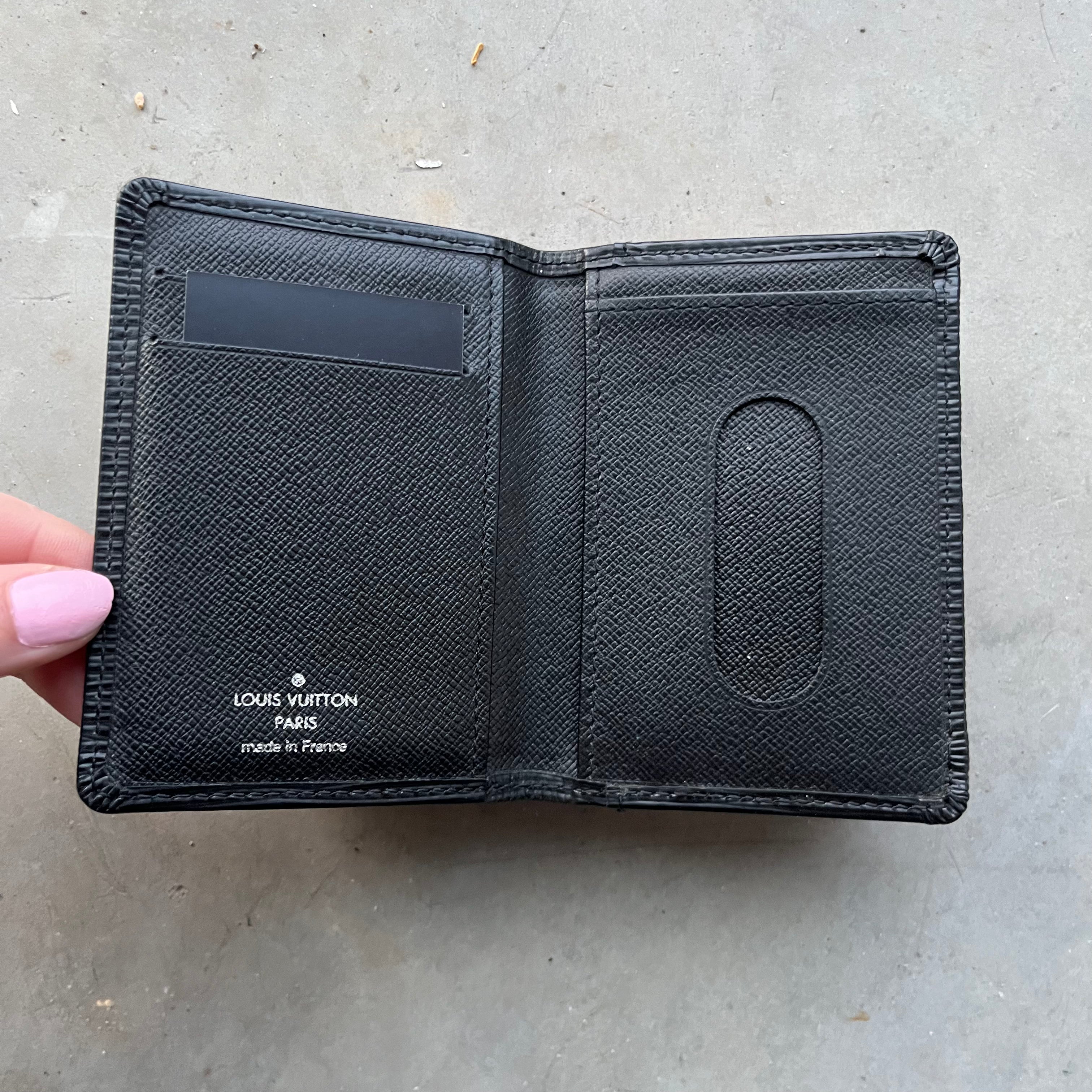 [Pre-Owned] Louis Vuitton Ribbed Cardholder Wallet