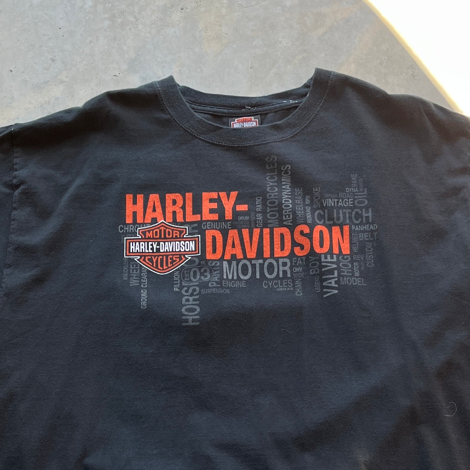 Vintage Harley Davidson "Gasoline Valley" Tee