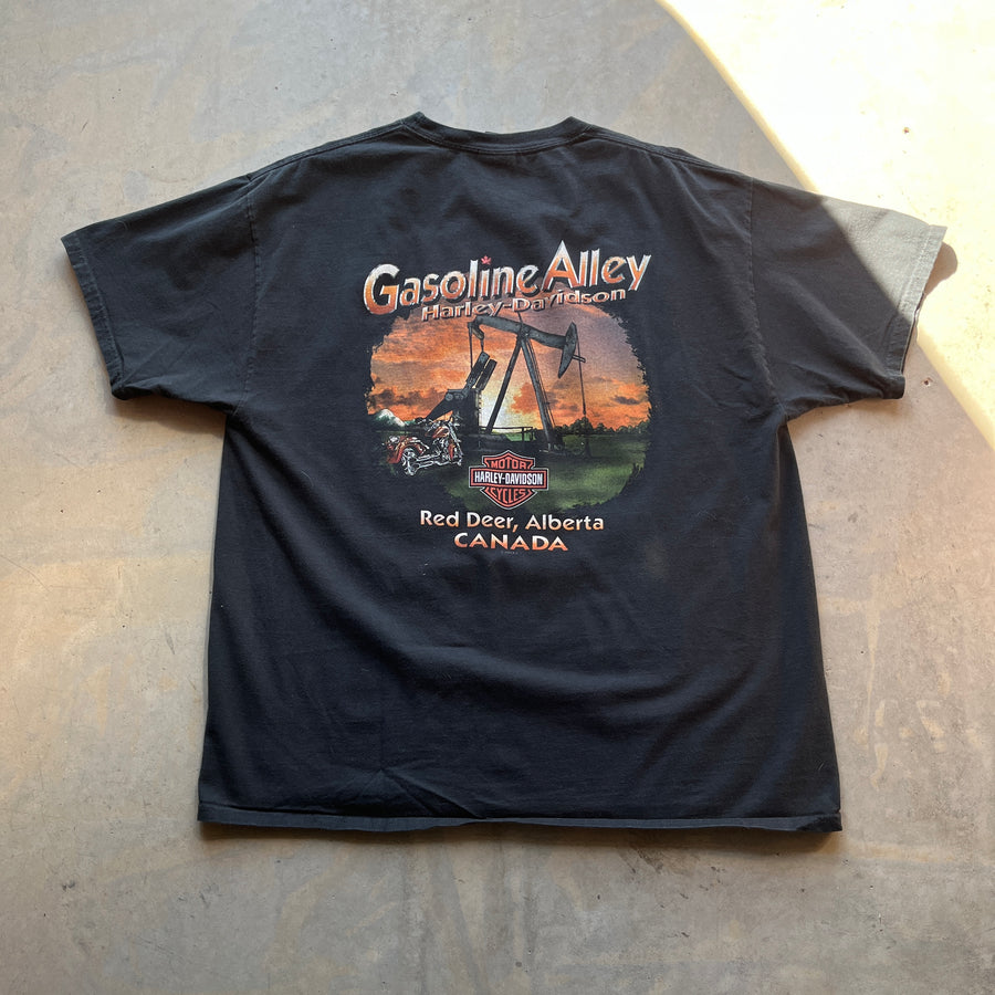 Vintage Harley Davidson "Gasoline Valley" Tee