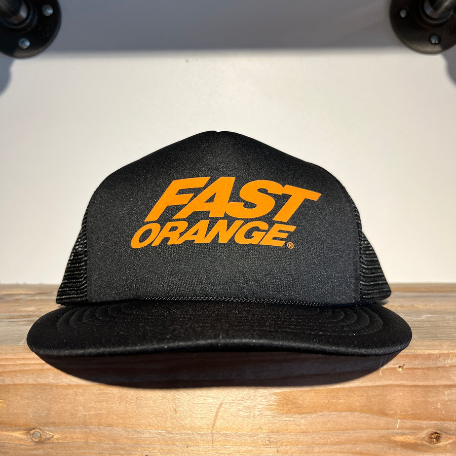 Vintage Fast Orange Hat