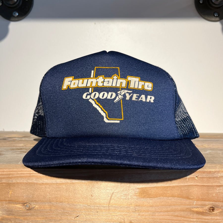 Vintage Fountain Tire "Good Year" Hat