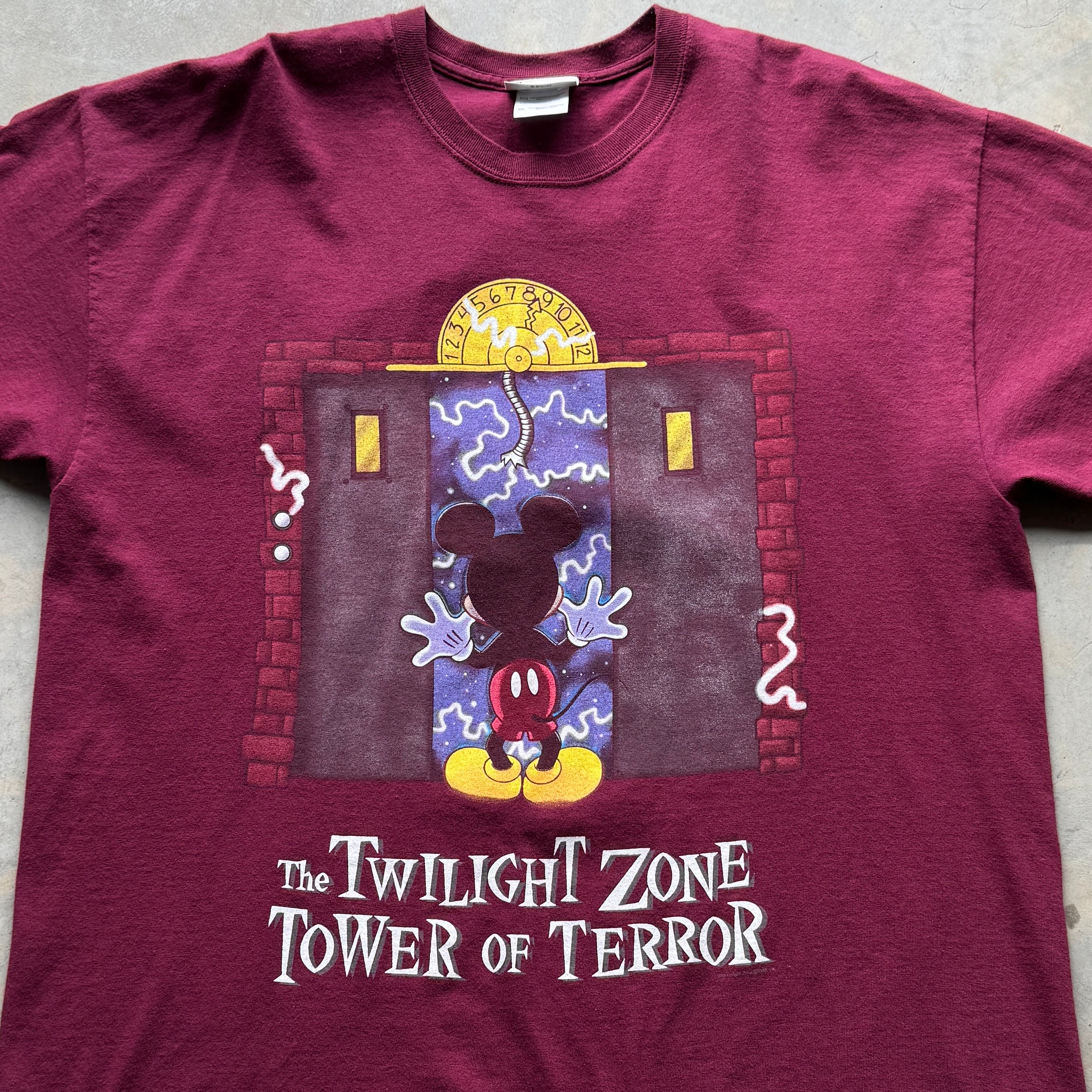 Vintage Mickey Mouse "Tower Of Terror" Tee