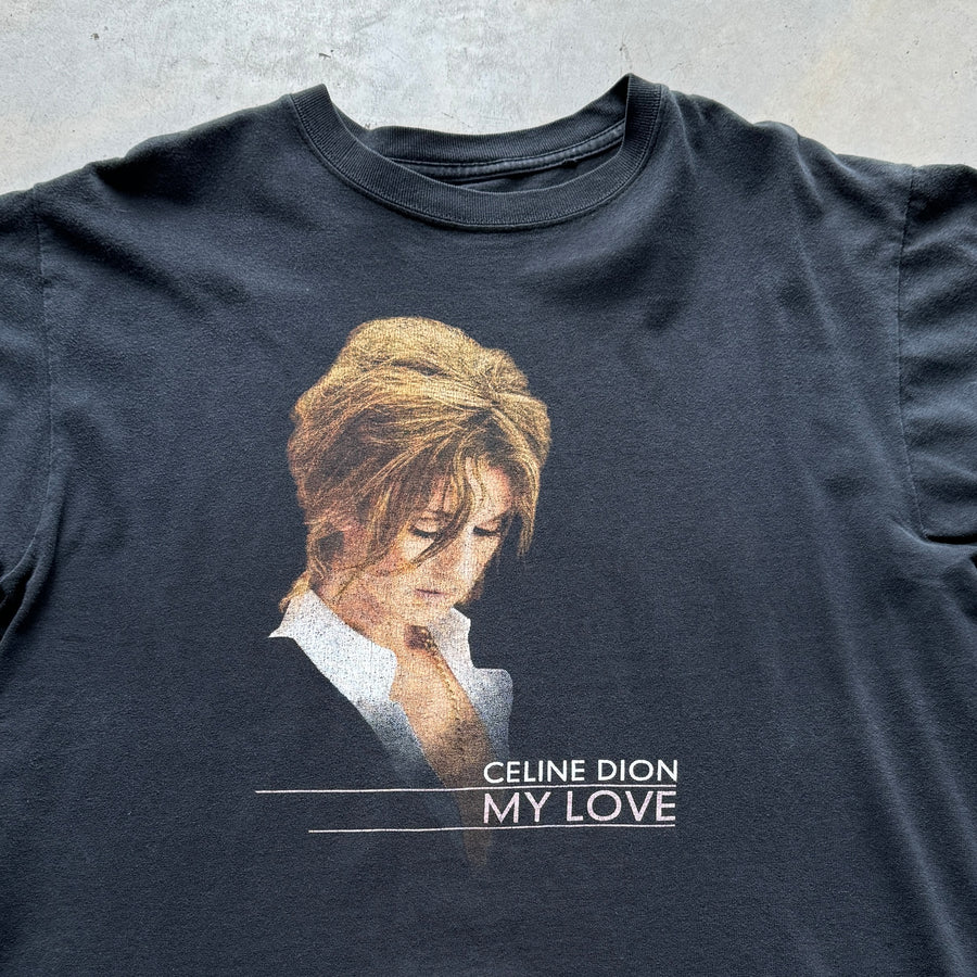 Vintage Celine Dion "My Love" Tour Tee